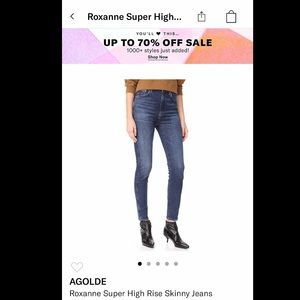 Roxanne Super High Rise Skinny Jean